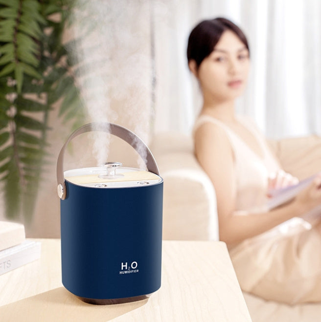 New Dual Spray Mute Portable Humidifier Home Heavy Fog Office Bedroom Air Humidifier