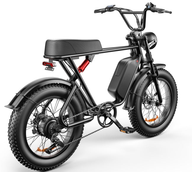 C91 20 Tum 20A Svart Elcykel