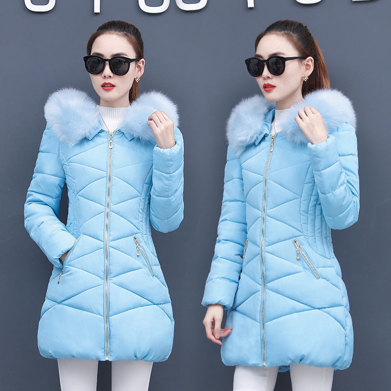 Women Slim Thick Korean Down Padded Jacket