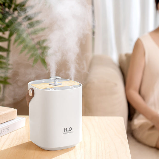 New Dual Spray Mute Portable Humidifier Home Heavy Fog Office Bedroom Air Humidifier