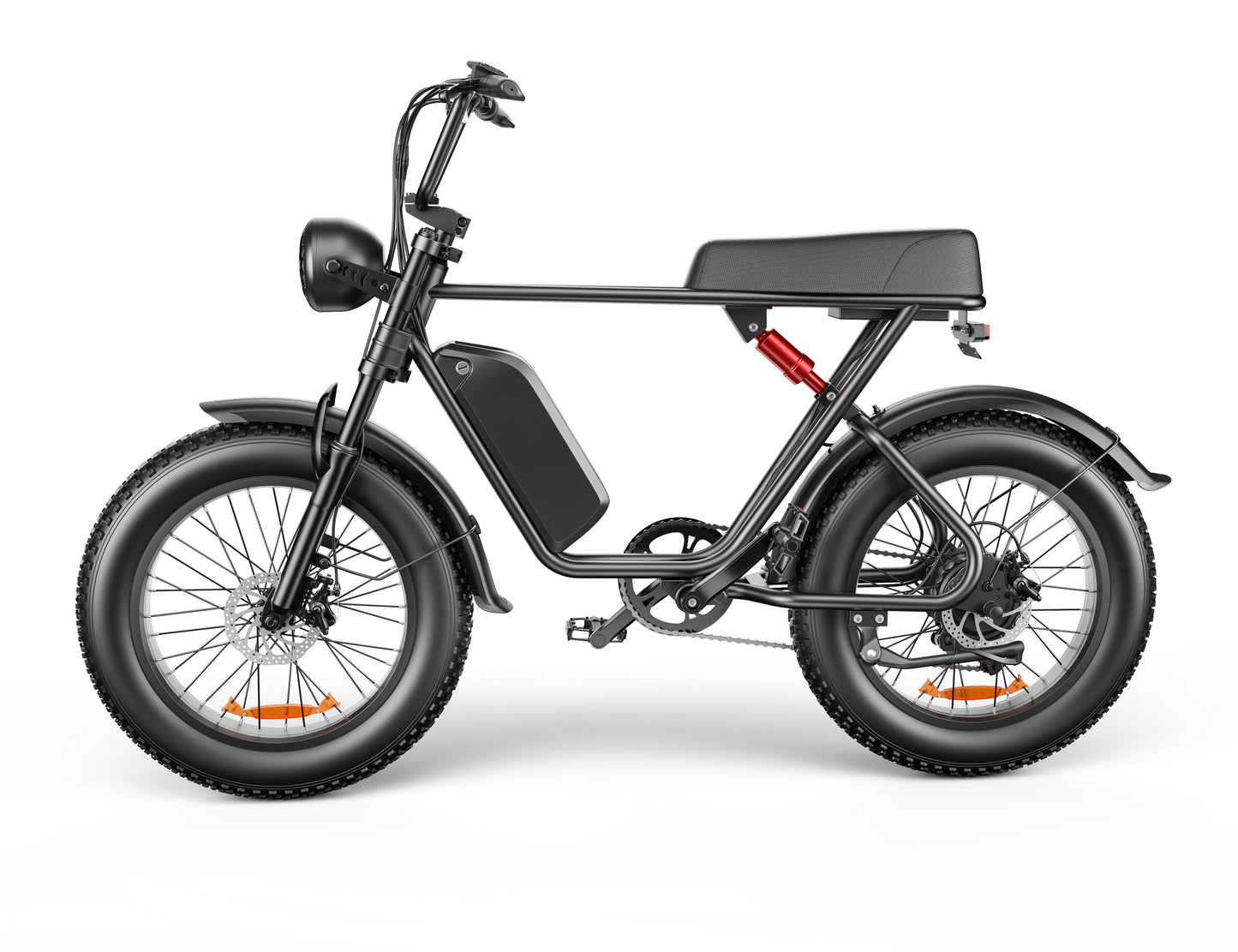 C91 20 Tum 20A Svart Elcykel