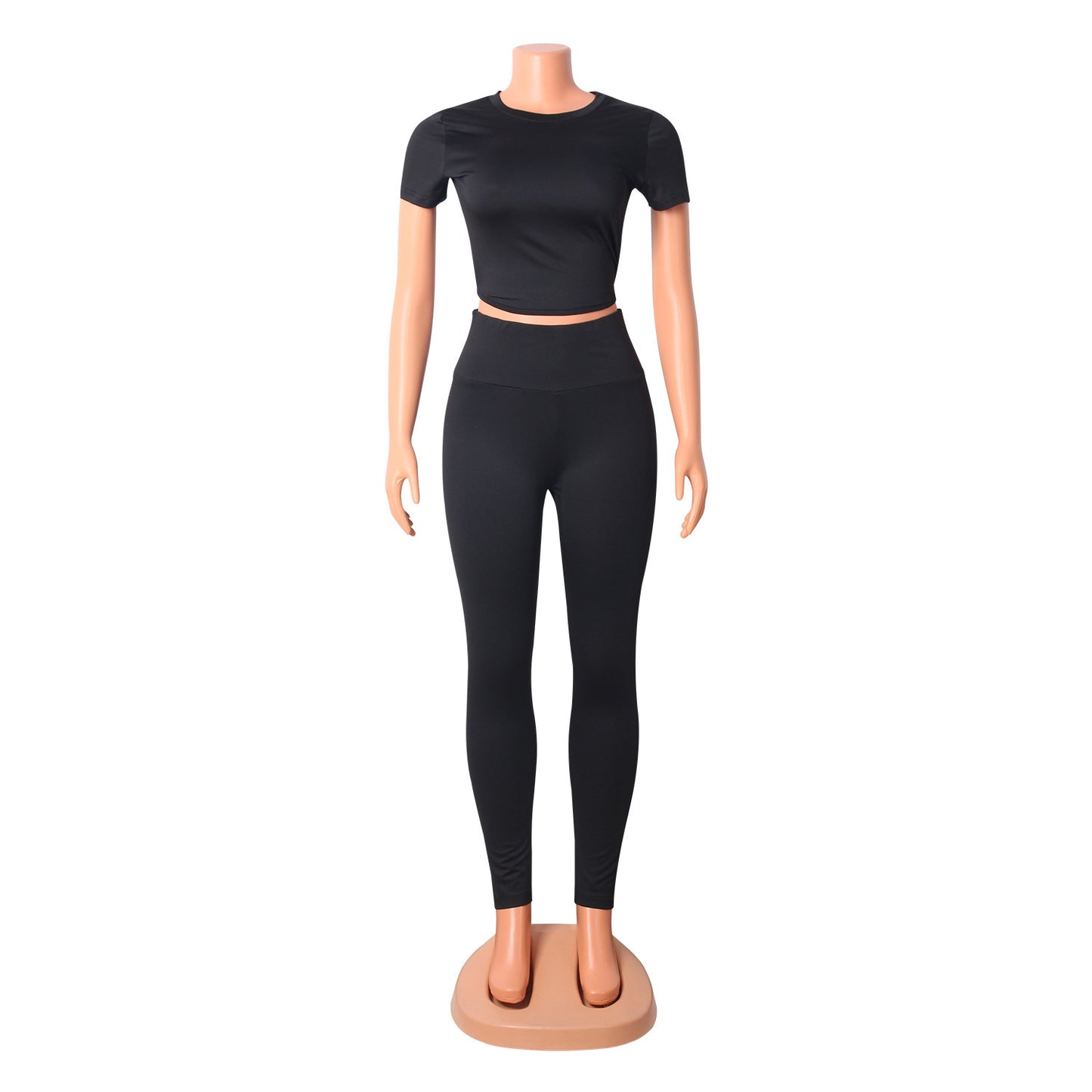 Mode casual sportig tight-passande yoga-outfit för kvinnor